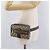 GUCCI GG Supreme Web Sherry Line Marsupio PVC Beige Oro 517076 Auth 175059SAM D'oro - vista 25