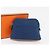 Hermès Pochette Bolide 15 in cotone Blu Auth bs34759A - vista 12