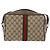 Gucci Borsa GG Supreme Web Sherry Line in PVC beige e rosso 68 02 005 Auth 176196 - vista 2