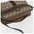 Gucci Borsa GG Supreme Web Sherry Line in PVC beige e rosso 68 02 005 Auth 176196 - vista 6