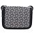 16 Céline Borsa a Spalla Celine C Sulky in Tela Blu Navy e Oro Auth 176184A D'oro - vista 2