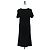 Salvatore Ferragamo Traje de Baño de Algodón Negro Auth 174769A - vista 2