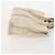 Hermès HERMES Borsa Fourre Tout MM in tela 3 pezzi Grigio Nero Beige Auth 175804 Marrone - vista 13