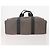 Hermès HERMES Borsa Fourre Tout MM in tela 3 pezzi Grigio Nero Beige Auth 175804 Marrone - vista 7