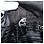 Borsa a Spalla PRADA in Nylon Pelle Nera Argento Autentica ka4087 Nero - vista 21