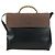LOEWE Velazquez Borsa a Mano in Pelle 2 in 1 Marrone Oro Nero Auth am11389V D'oro - vista 13