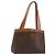 Céline Borsa tote in tela Macadam CELINE in pelle PVC marrone oro Auth bs34713 D'oro