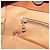 Céline Borsa tote in tela Macadam CELINE in pelle PVC marrone oro Auth bs34713 D'oro - vista 21