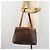 Céline Borsa tote in tela Macadam CELINE in pelle PVC marrone oro Auth bs34713 D'oro - vista 24