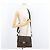 Borsa a Spalla in Tela Zucca FENDI Nera Marrone Auth 177159A Nero - vista 23