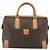 Céline Borsa Boston in tela Macadam CELINE in pelle PVC marrone oro Auth ep14259A D'oro - vista 13