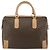Céline Borsa Boston in tela Macadam CELINE in pelle PVC marrone oro Auth ep14259A D'oro - vista 2