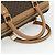 Céline Borsa Boston in tela Macadam CELINE in pelle PVC marrone oro Auth ep14259A D'oro - vista 7