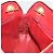 CHANEL Borsa a Spalla Matelassé in Pelle di Agnello Rossa Oro CC Auth 176873 Rosso D'oro - vista 20