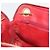 CHANEL Borsa a Spalla Matelassé in Pelle di Agnello Rossa Oro CC Auth 176873 Rosso D'oro - vista 21