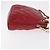 CHANEL Borsa a Spalla Matelassé in Pelle di Agnello Rossa Oro CC Auth 176873 Rosso D'oro - vista 3