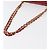 CHANEL Borsa a Spalla Matelassé in Pelle di Agnello Rossa Oro CC Auth 176873 Rosso D'oro - vista 7