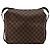 LOUIS VUITTON Borsa a Spalla Naviglio Damier Ebene N45255 LV Auth BA12240 - vista 2