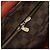 LOUIS VUITTON Borsa a Spalla Naviglio Damier Ebene N45255 LV Auth BA12240 - vista 20