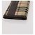 Pochette in tela e pelle Burberry Nova Check 3 pezzi Beige Nero Auth ti3893 - vista 17