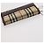 Pochette in tela e pelle Burberry Nova Check 3 pezzi Beige Nero Auth ti3893 - vista 18