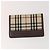 Pochette in tela e pelle Burberry Nova Check 3 pezzi Beige Nero Auth ti3893 - vista 9