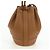 Hermès HERMES Borsa a Spalla Market TPM Pelle Marrone Oro Auth BA12269SAM D'oro - vista 3