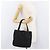 CHANEL Bolsa de Mão Nylon Preto Prata CC Auth 176247 - vista 21