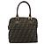 Borsa a mano in tela Zucca FENDI nera e marrone Auth bs34607 Nero - vista 13