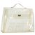Hermès HERMES Borsa a Mano Kelly in Vinile Trasparente Auth 175855