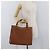 Borsa a mano in pelle Gucci Bamboo marrone oro 002 123 0260 Auth ep14063 D'oro - vista 22