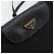 Borsa a Spalla PRADA Nylon Nero Oro Auth 176186A D'oro - vista 17