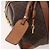 Céline CELINE Macadam Canvas Boston Tasche aus PVC-Leder in Braun-Gold Auth 176038A Golden - Ansicht 10