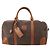 Céline CELINE Macadam Canvas Boston Tasche aus PVC-Leder in Braun-Gold Auth 176038A Golden - Ansicht 13