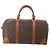Céline CELINE Macadam Canvas Boston Tasche aus PVC-Leder in Braun-Gold Auth 176038A Golden - Ansicht 2