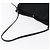 FENDI Schultertasche Nylon Schwarz Silber Authentisch ep14422 - Ansicht 7