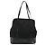 PRADA Borsa a mano in nylon nero argento Auth bs34484 - vista 2
