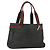 GUCCI Web Sherry Line Tote Bag Canvas Schwarz Rot Grün 73983 Auth 177087