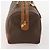 Céline Borsa Boston in tela Macadam CELINE in pelle PVC marrone e oro Auth ti3843 D'oro - vista 4