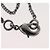 Collana in metallo CHANEL COCO Mark nera CC Auth 176078A Nero - Ansicht 12