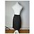 Vintage BALENCIAGA Boucle Wollrock Anthrazit Grau M - Ansicht 14