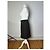 Vintage BALENCIAGA Boucle Wollrock Anthrazit Grau M - Ansicht 2