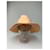 Cappello bucket vintage Givenchy in cotone pesca Rosa - vista 3