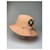 Cappello bucket vintage Givenchy in cotone pesca Rosa - vista 9