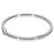 Tiffany & Co Bracciale a cerniera stretto Tiffany T in oro bianco e diamanti Tiffany - vista 3