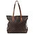 Borsa a Spalla Cabas Mezzo Monogram Louis Vuitton in Marrone M51151