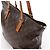 Borsa a Spalla Cabas Mezzo Monogram Louis Vuitton in Marrone M51151 - vista 4