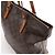 Borsa a Spalla Cabas Mezzo Monogram Louis Vuitton in Marrone M51151 - vista 5