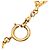 Collana Chanel Mademoiselle Matelassé D'oro - vista 4