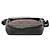 Borsa a tracolla Louis Vuitton Monogram Macassar Bass PM Marrone Nero - vista 3